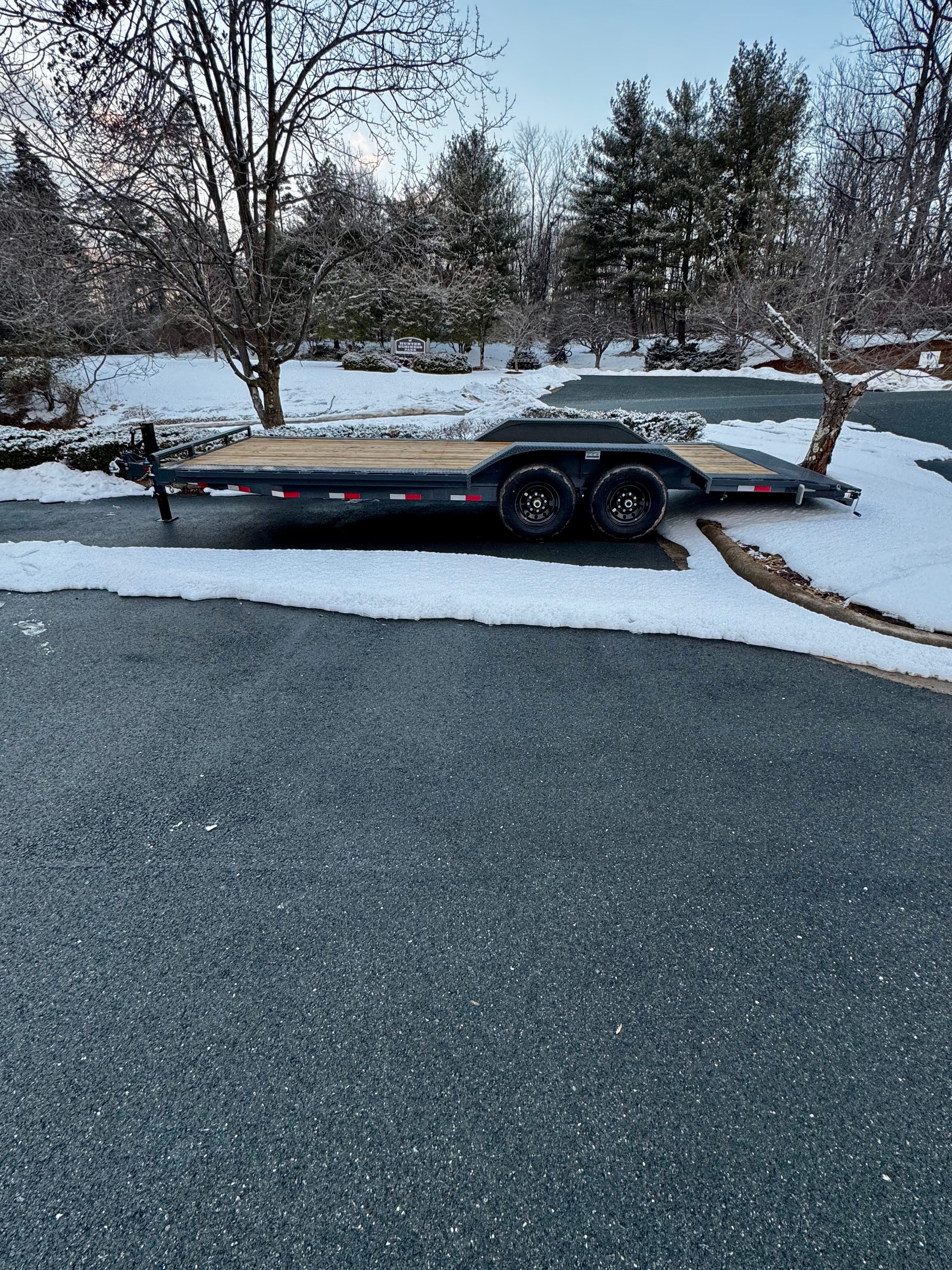 22ft Car Hauler Flatbed Trailer